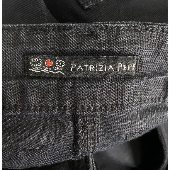 Patrizia Pepe Women’s Skinny Button Fly Jeans Navy Blue 32‎ Tags Flaw - Picture 9 of 11